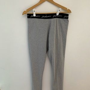 Gray Sweatpants with Black Band - boohoo, size 10